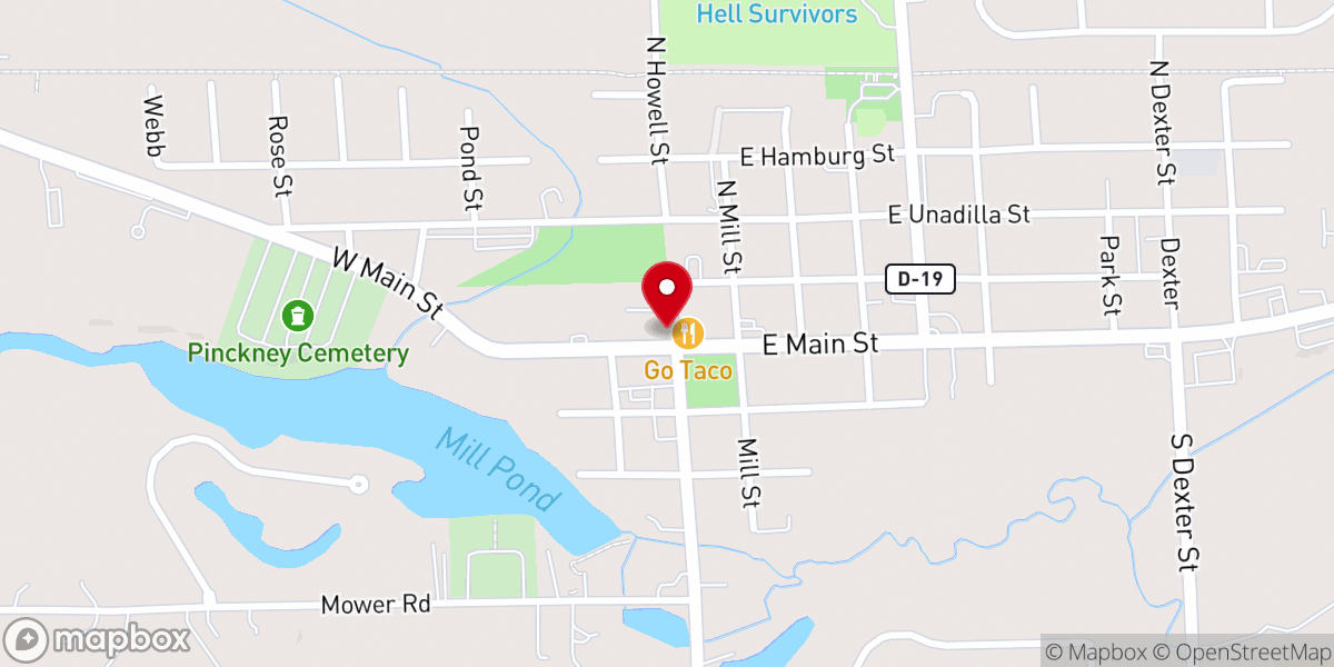 Map showing location of Birth of the Baptist Orthodox Church