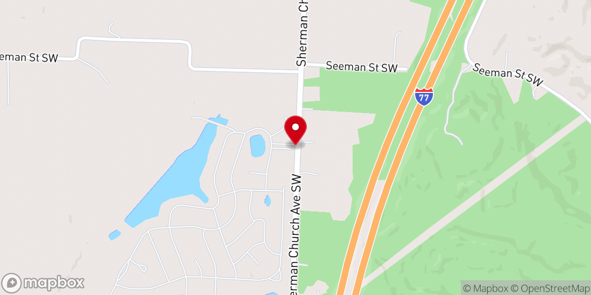 Map showing location of Springwood Lake Camp Club