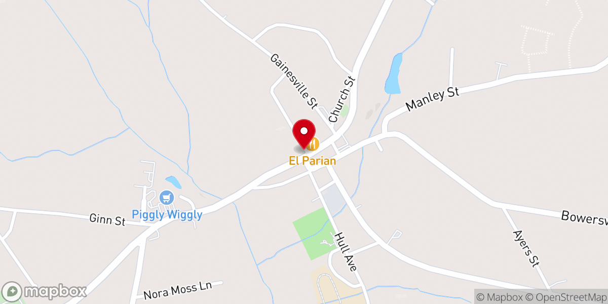 Map showing location of River of Hope Baptist Church Inc.