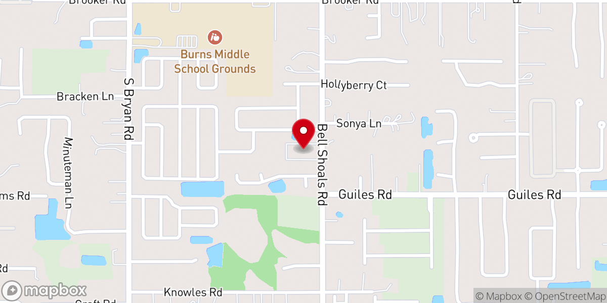 Map showing location of Open Door Church of Brandon
