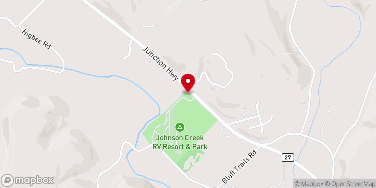 Map showing location of Chapel In The Hills