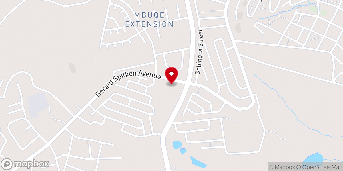 Map showing location of Assemblies Of God Convention Centre