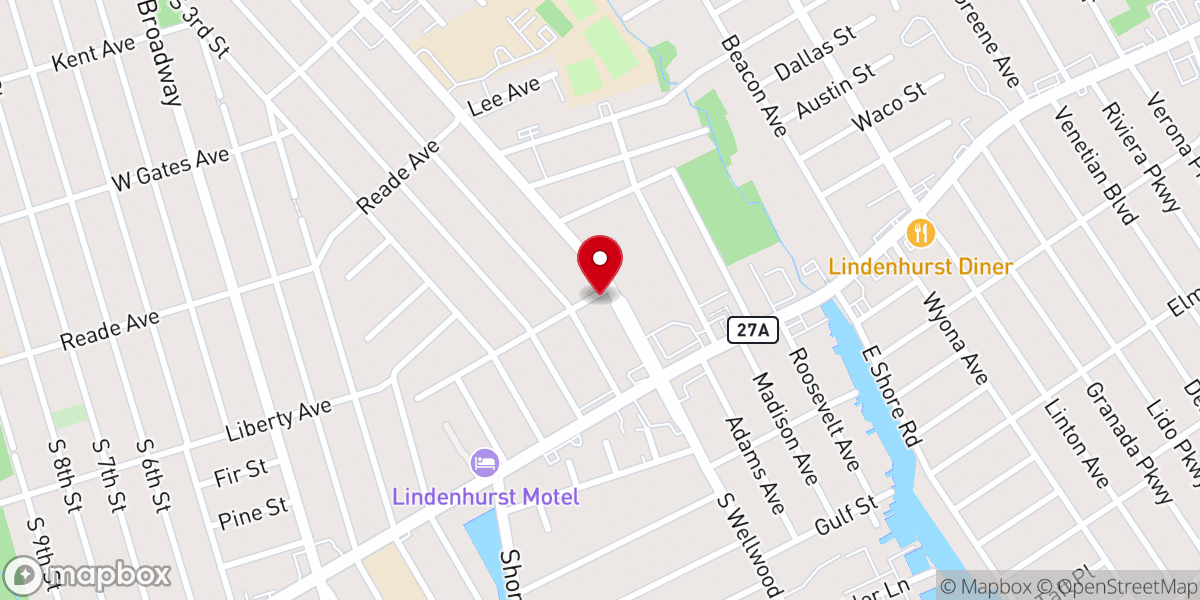 Map showing location of Grace United Methodist Church