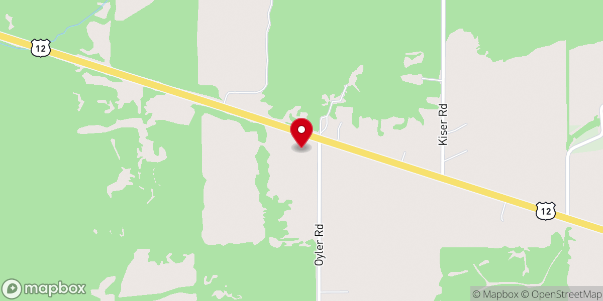 Map showing location of God's Place Ministries