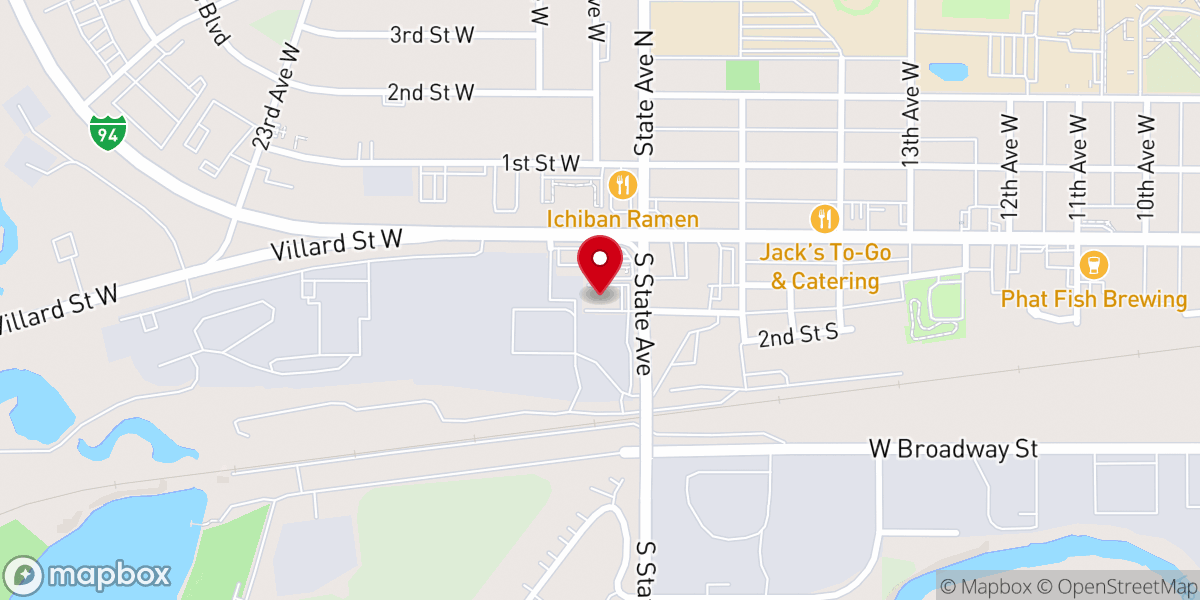 Map showing location of Break Forth Bible Church
