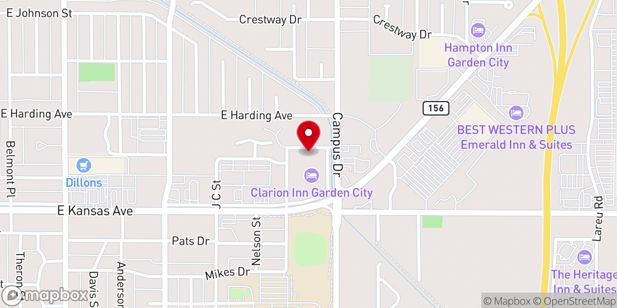 Map showing location of Sleep Inn & Suites & Conference Center