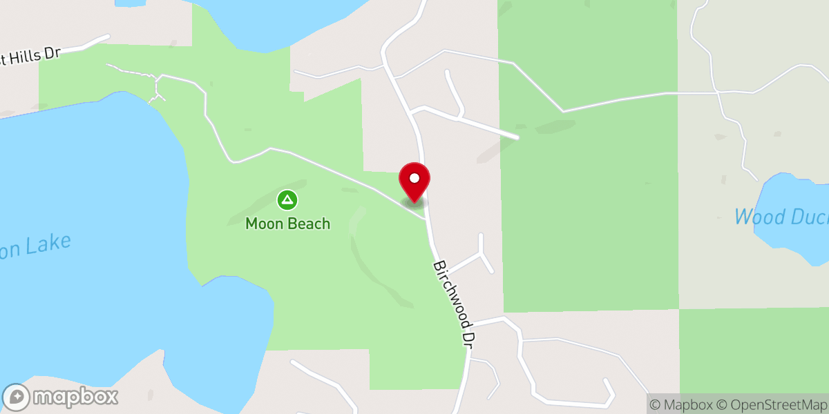 Map showing location of Moon Beach - UCCI