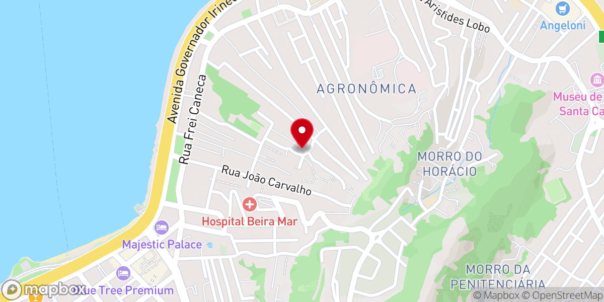 Map showing location of Igreja São José e Nossa Senhora de Nazaré