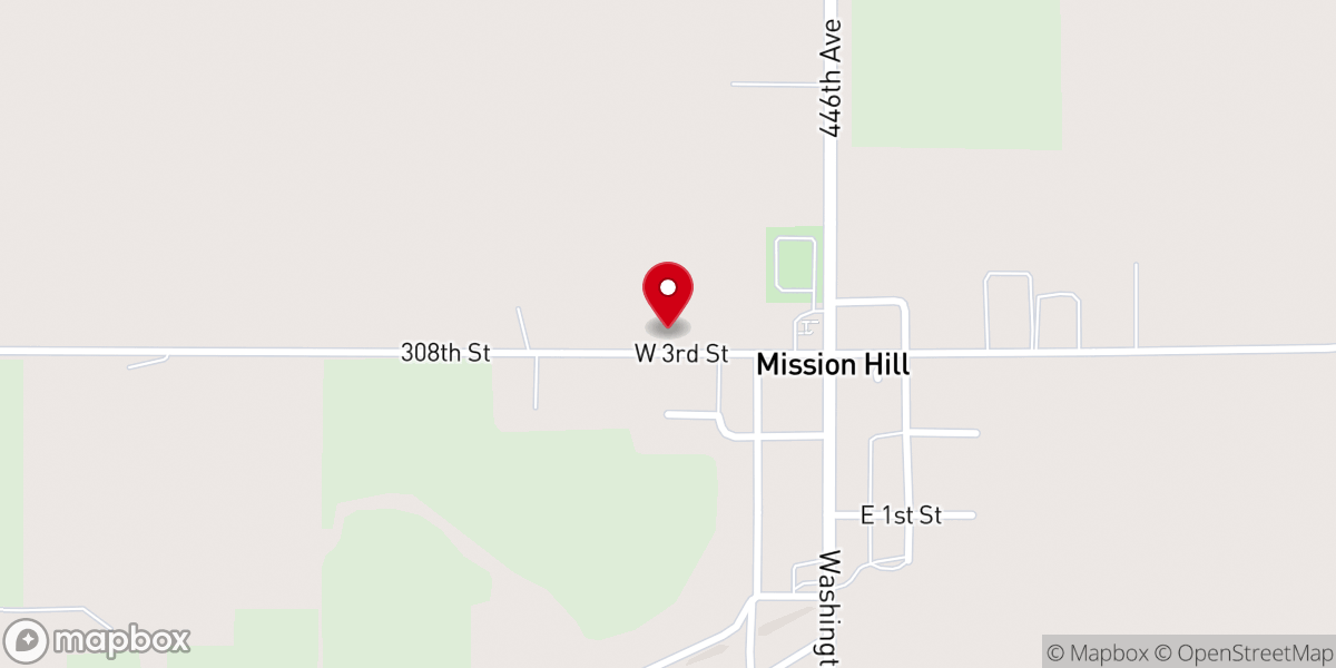 Map showing location of Vangen Lutheran Church