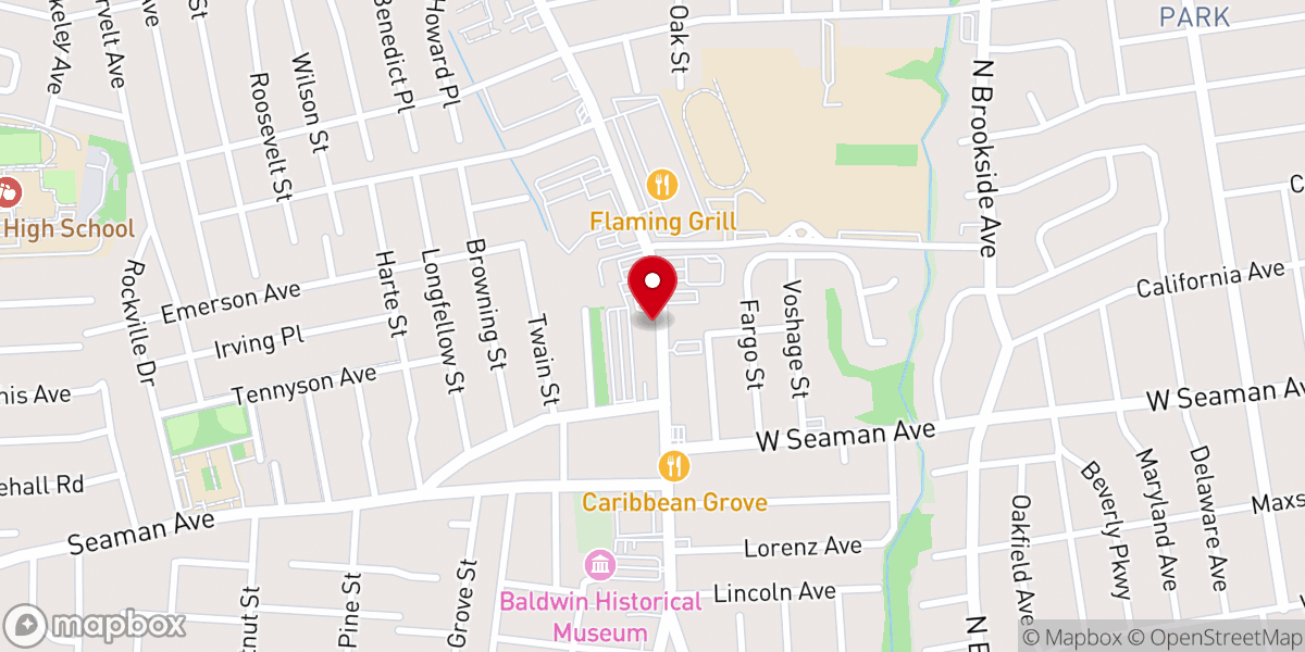 Map showing location of The Fellowship Center