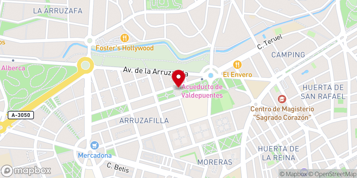 Map showing location of Parroquia Nuestra Señora de la Esperanza
