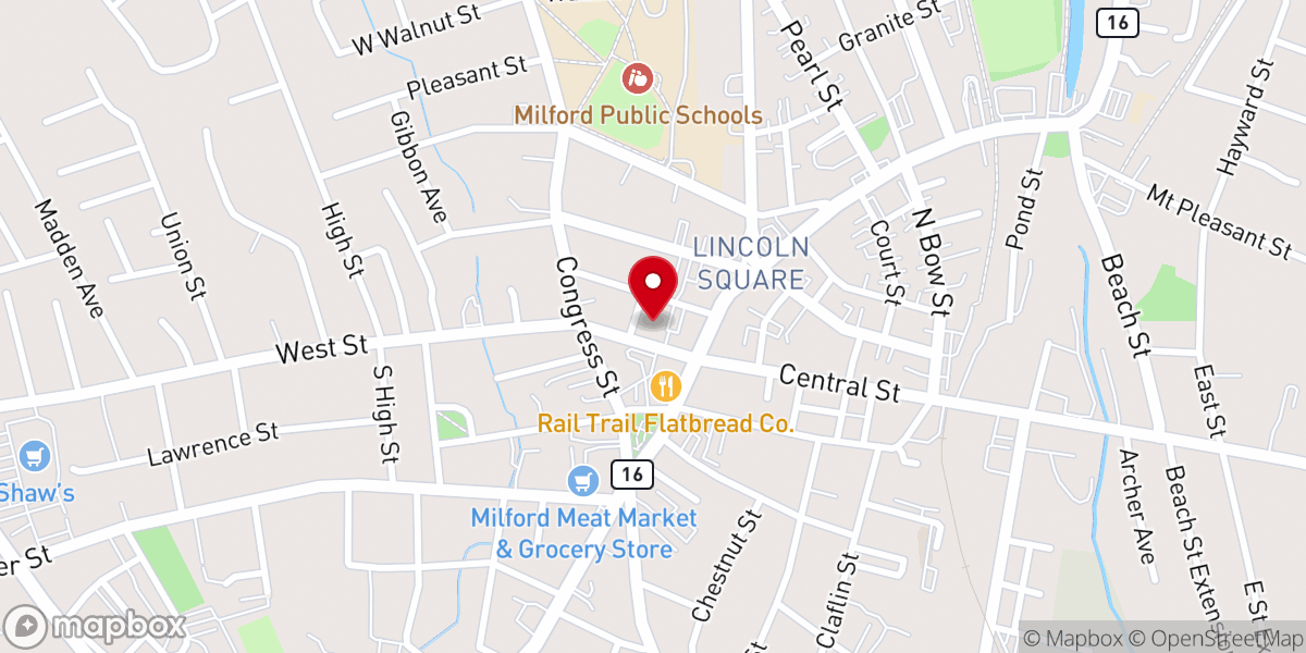 Map showing location of Assembléia de Deus Ministério do Belém - Milford