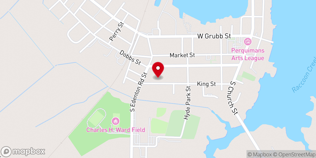 Map showing location of Bethlehem Apostolic Faith Church of God and Christ