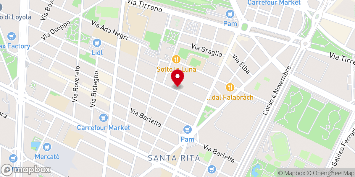 Map showing location of Chiesa Moldava Ortodossa