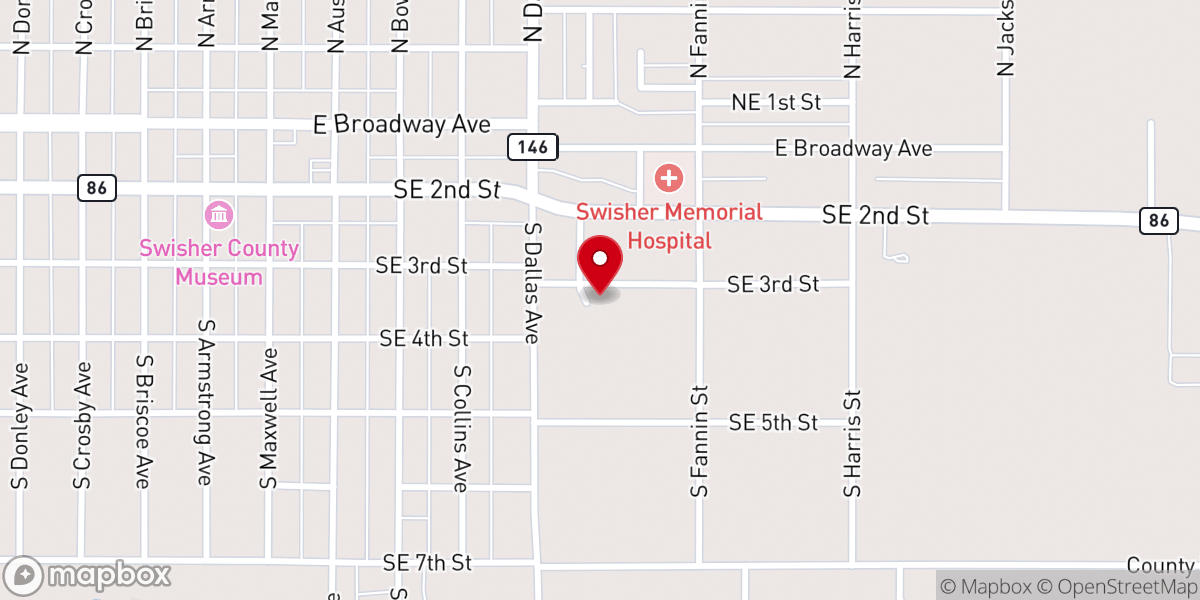 Map showing location of Church of God of the First Born