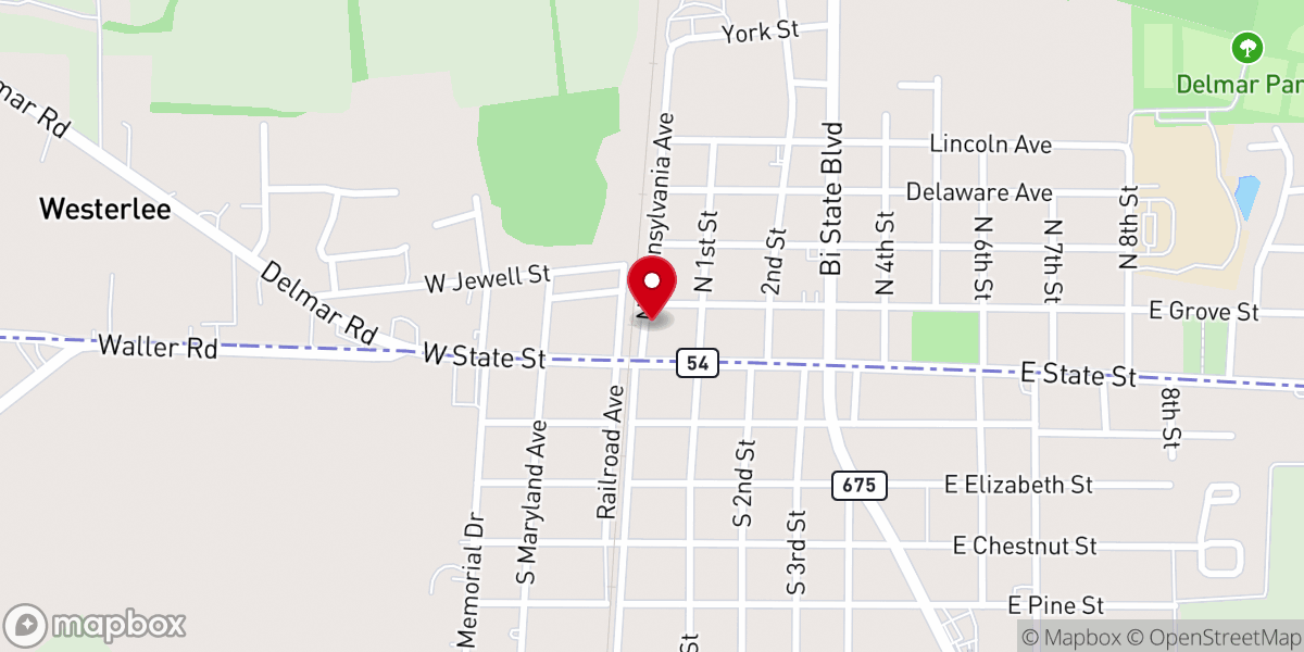 Map showing location of The Old & New Testament