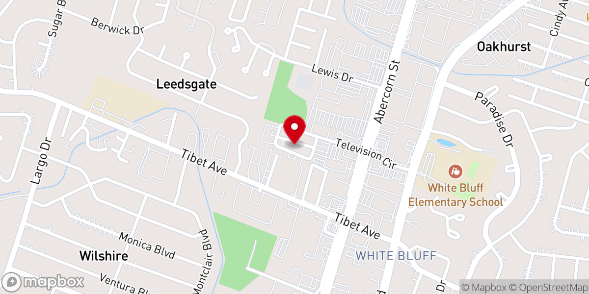 Map showing location of United Church