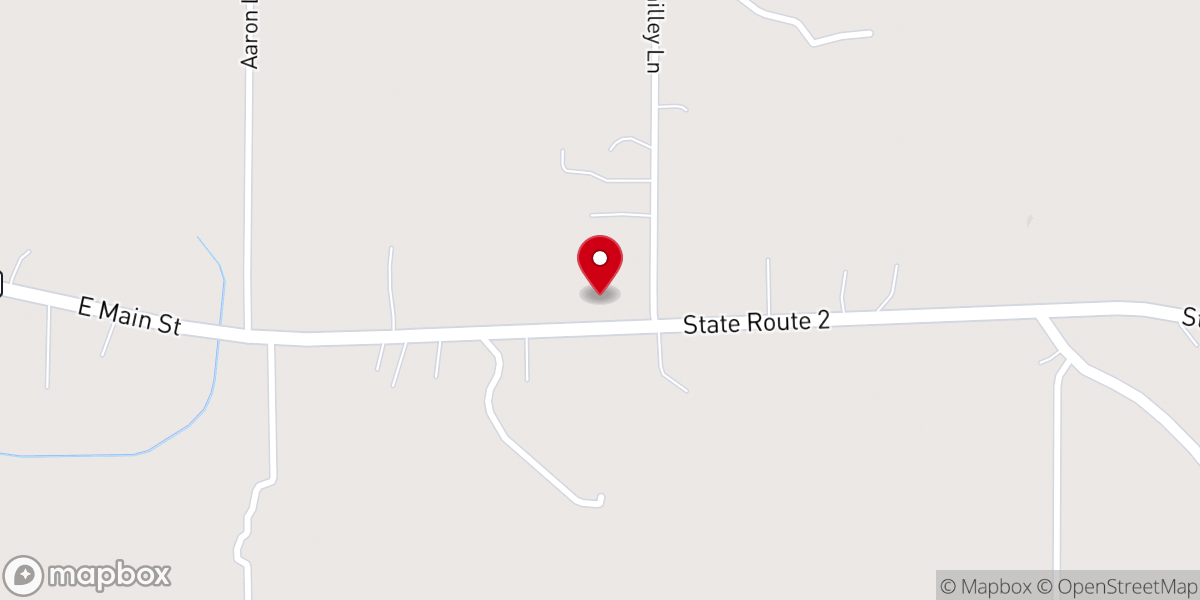 Map showing location of Immanuel Christian Fellowship Church