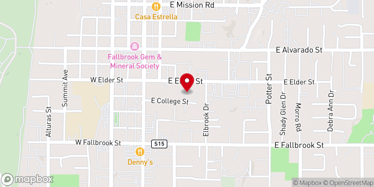 Map showing location of First Church-Religious Science