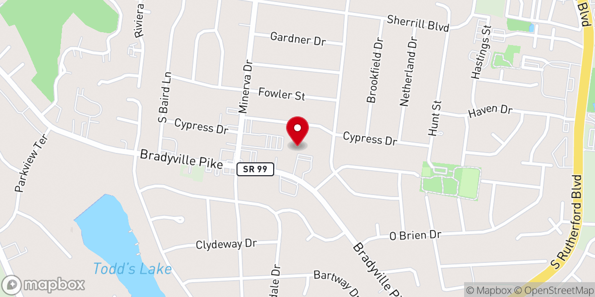 Map showing location of Harvest Church Of Murfreesboro
