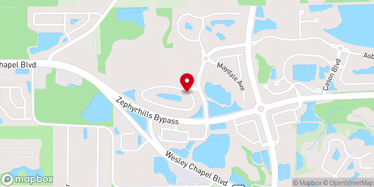 Map showing location of Chapel Crossings - David Weekley Homes