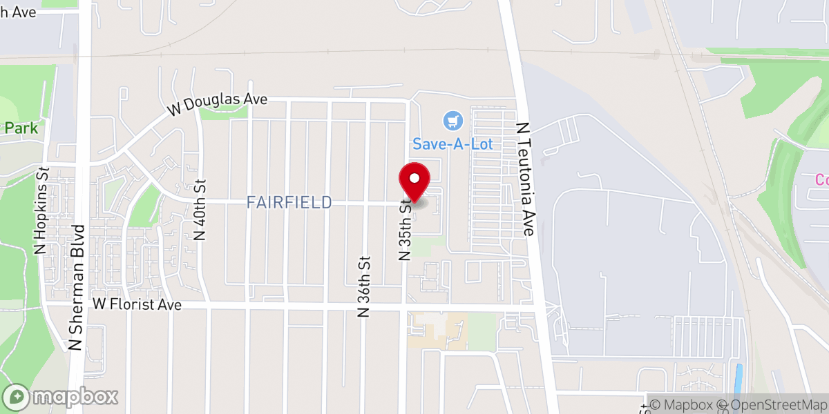 Map showing location of Mason Temple Church