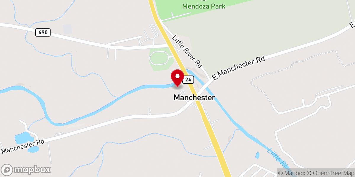 Map showing location of Church of the Covenant