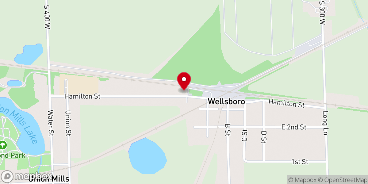 Map showing location of Union Baptist Church - GARBC