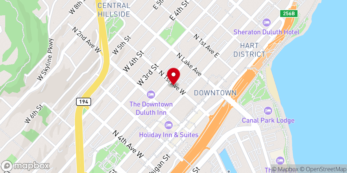Map showing location of Chum Center