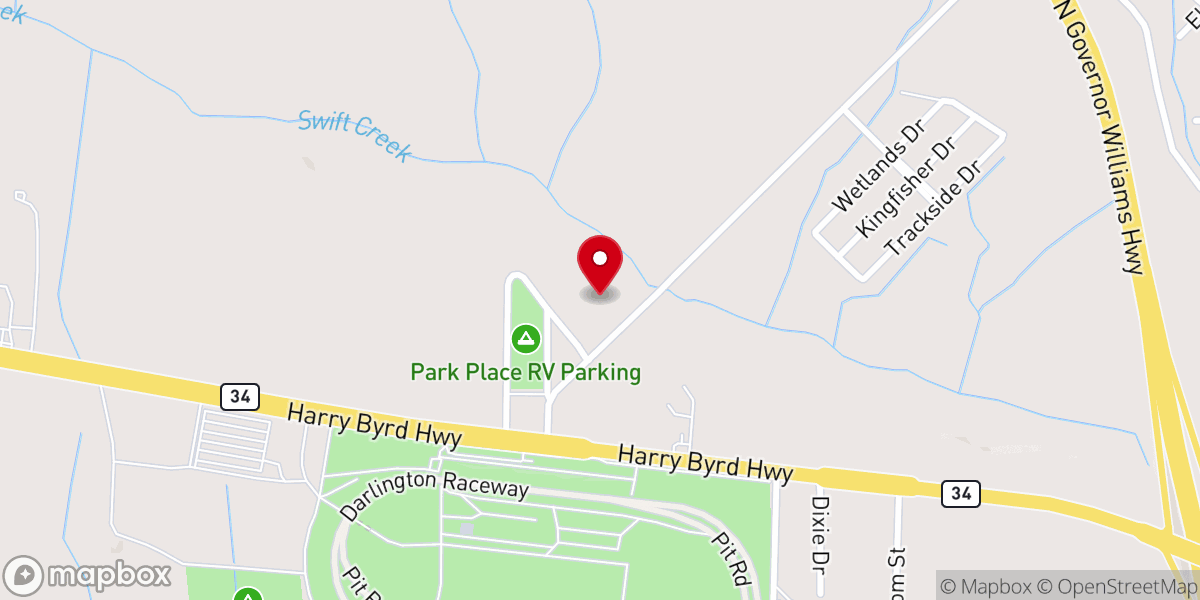 Map showing location of Darlington Church Of God Of Prophecy