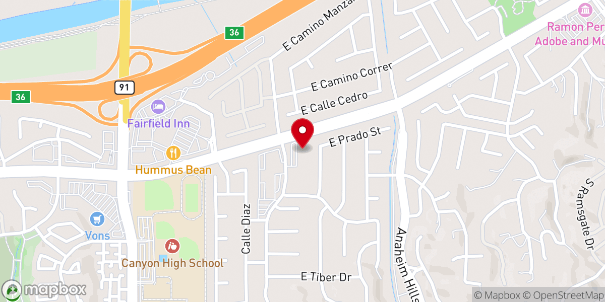 Map showing location of Hephatha Lutheran Church and School