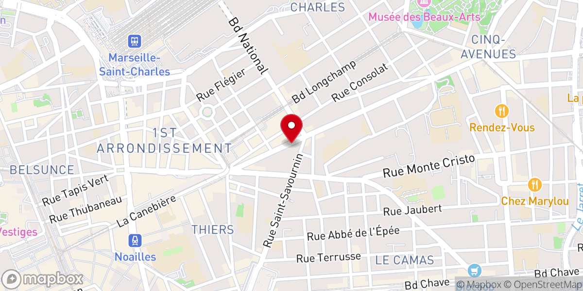 Map showing location of Eglise le Phare