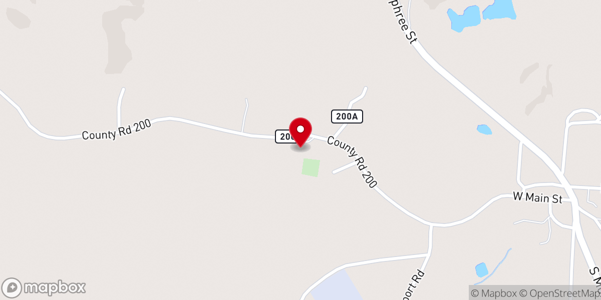 Map showing location of Bridges Chapel