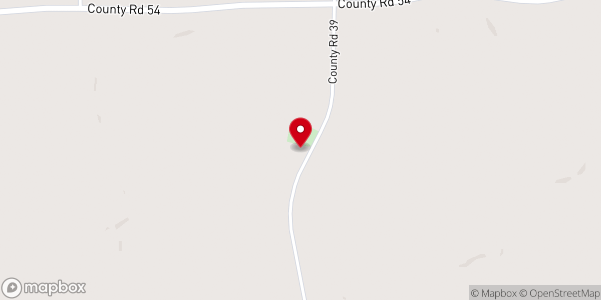 Map showing location of Antioch United Methodist Church