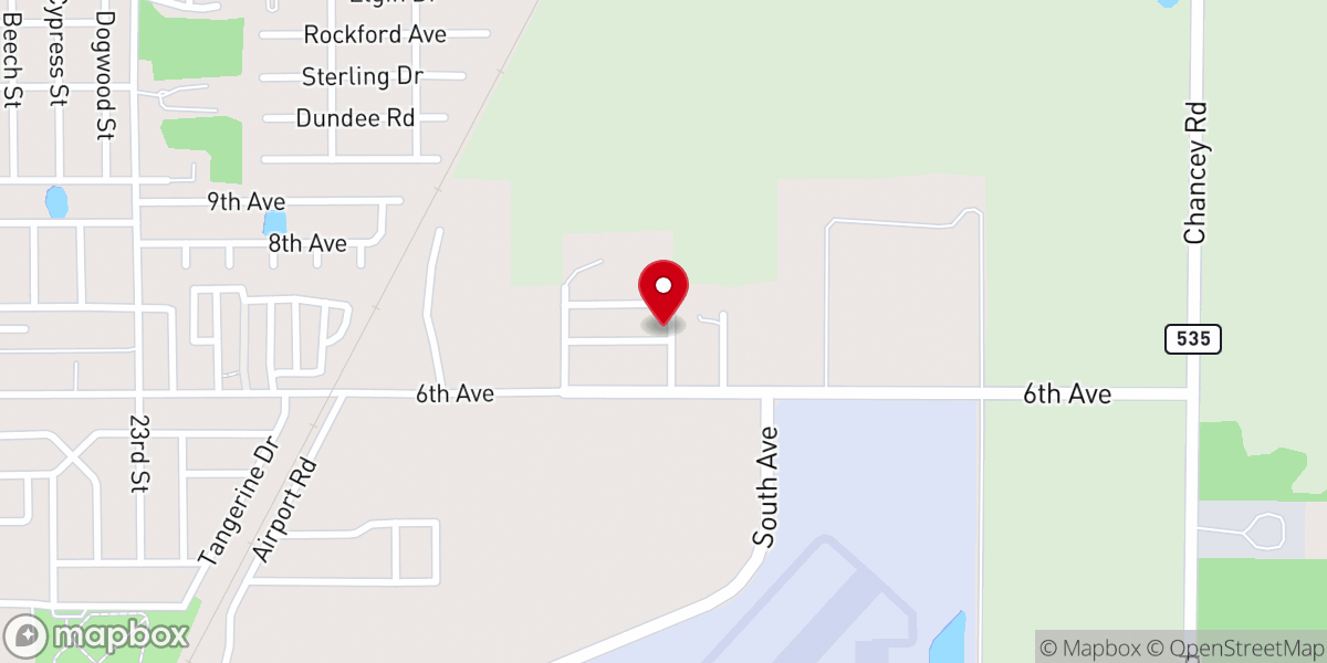 Map showing location of Miracle Temple Community Church, Inc.