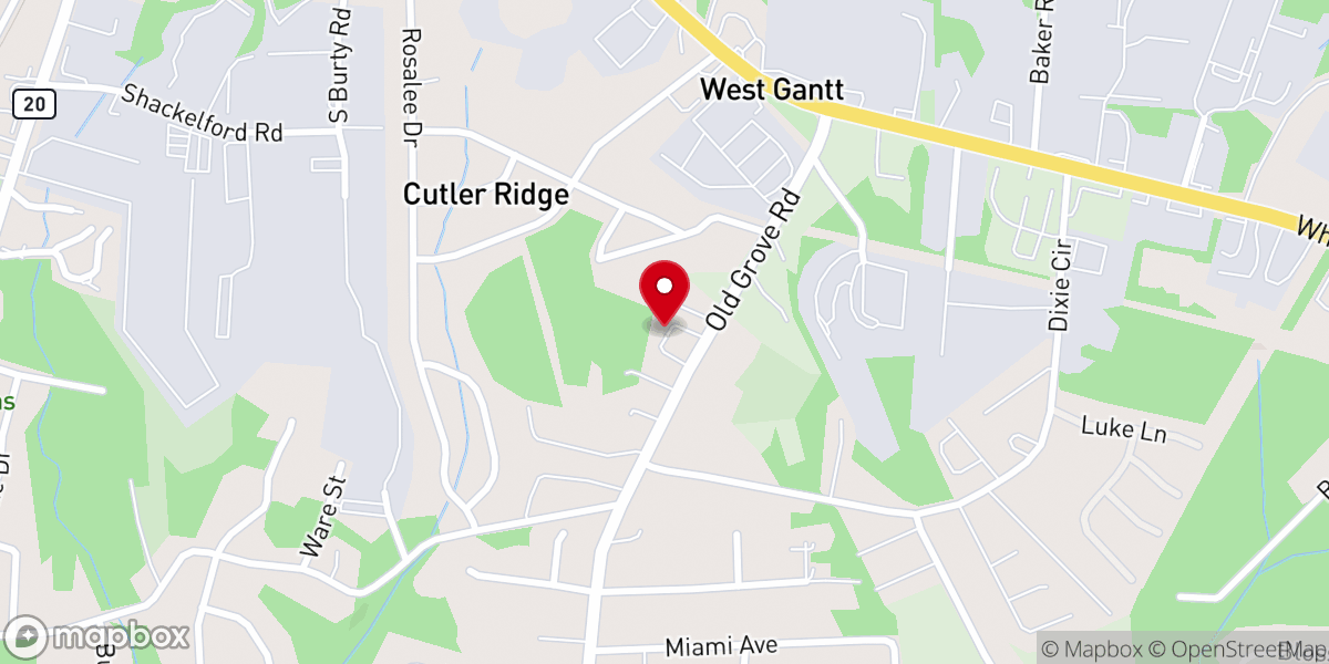 Map showing location of Kingdom Assembly Restoration church