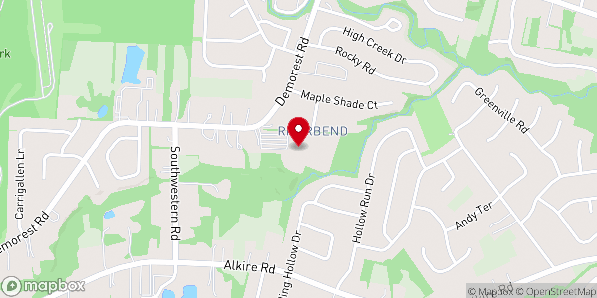 Map showing location of M.I. New Hope Pentecostal Church of God