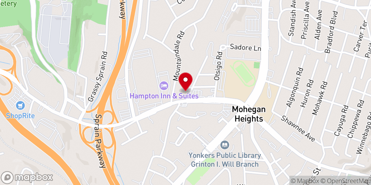 Map showing location of Northeast Lincoln Park Shaarei Simcha