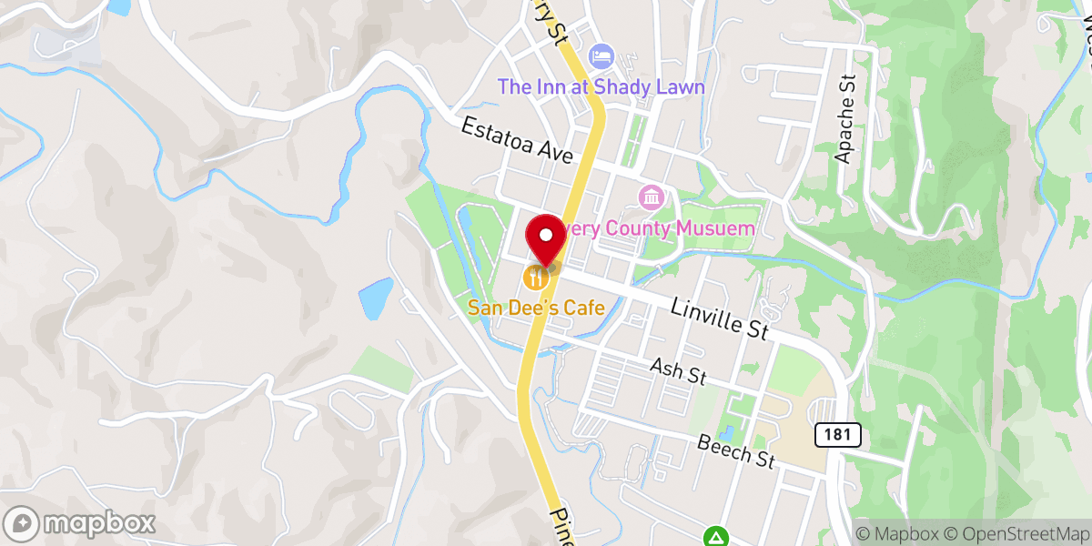 Map showing location of Rock United CHURCH