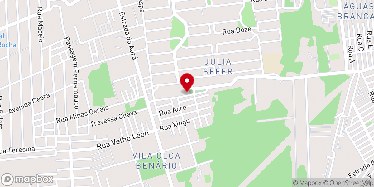 Map showing location of Comunidade Nossa Senhora das Dores