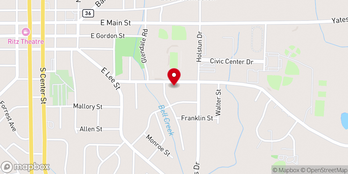 Map showing location of Faith Clinic Ministries Int. Church