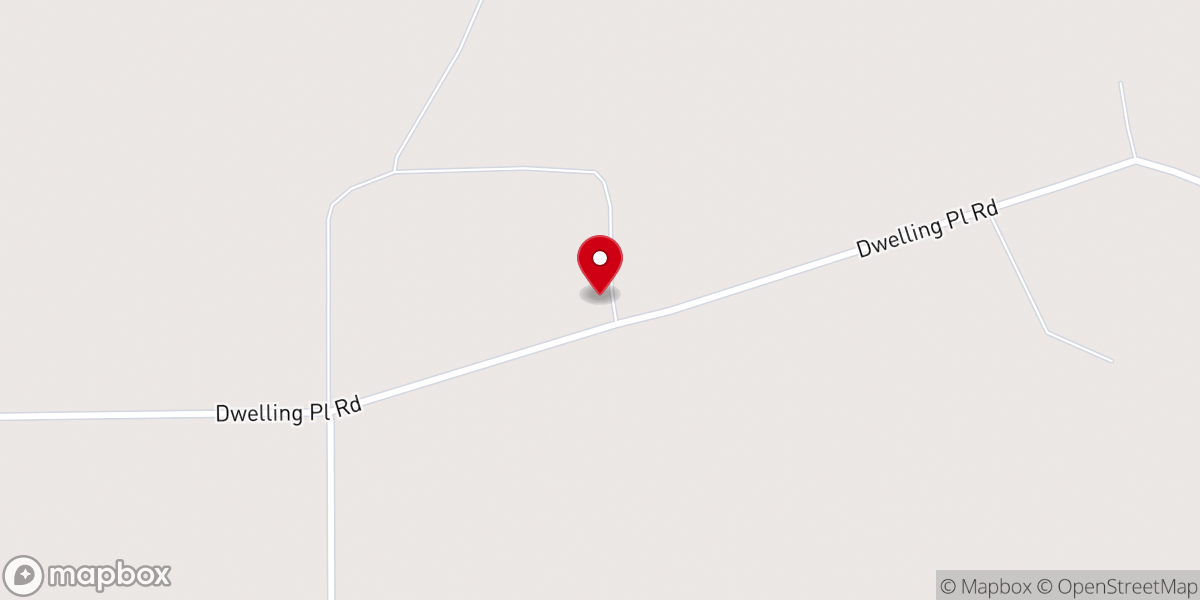 Map showing location of Dwelling Place