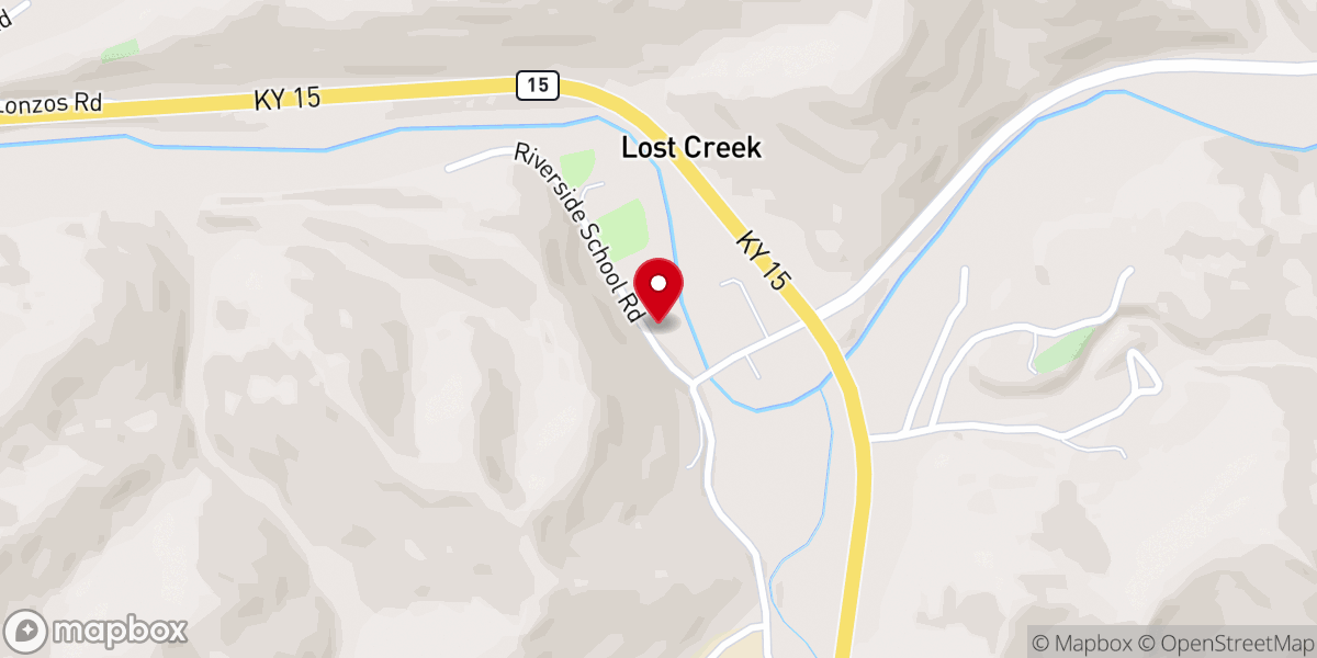 Map showing location of Drushal Memorial Brethren Church