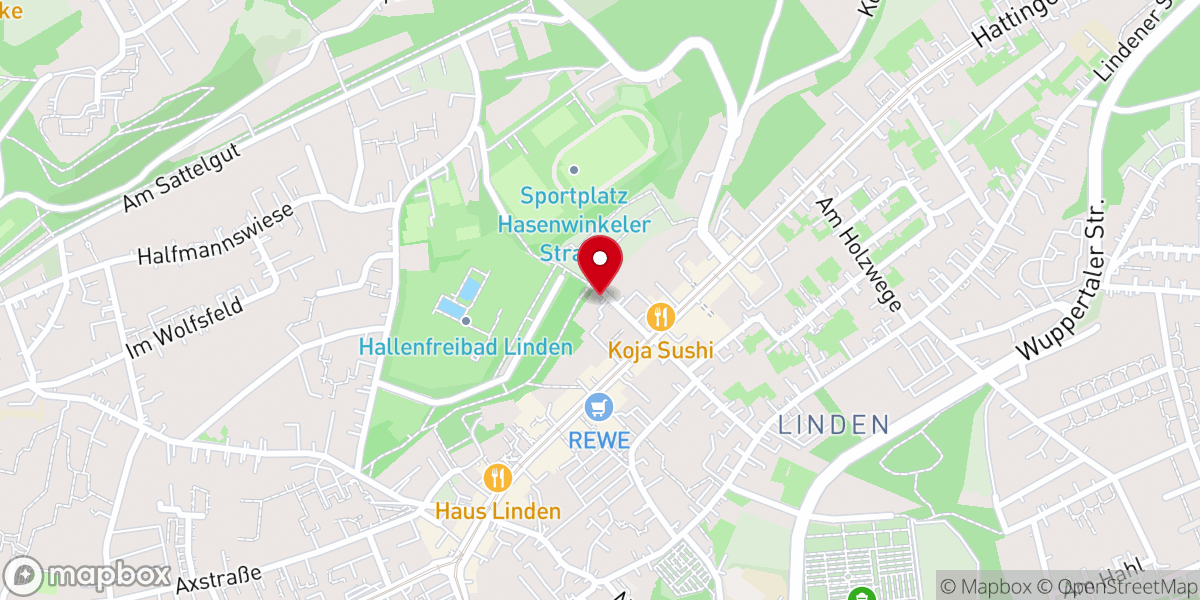 Map showing location of Gemeindezentrum Arche