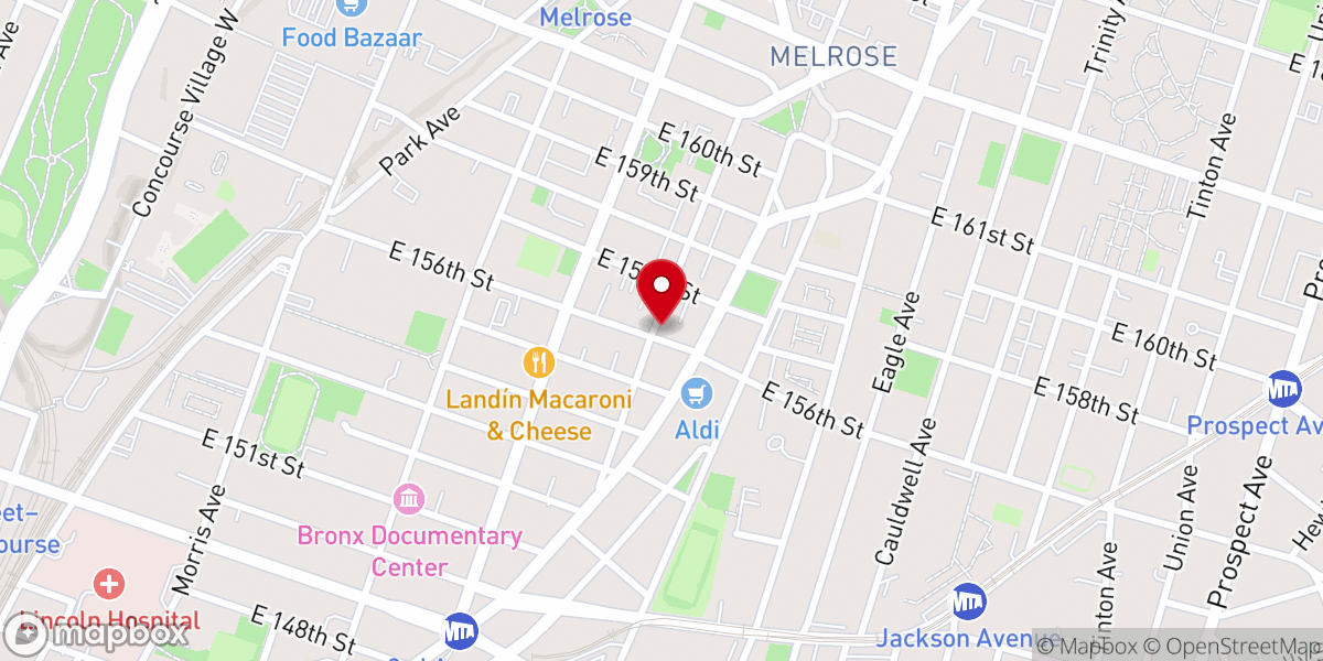 Map showing location of Dunamis Deliverance Discipleship Ministries