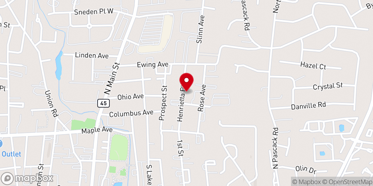 Map showing location of Upper Room House Of Worship