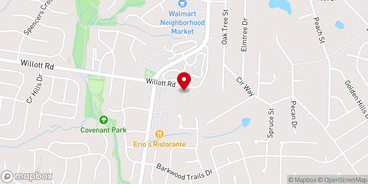 Map showing location of Chapel Of The Cross Lutheran Church