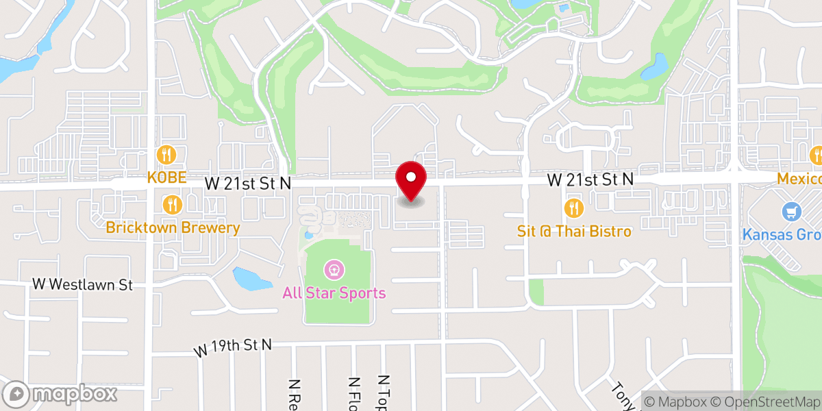 Map showing location of Good Shepherd Episcopal Church