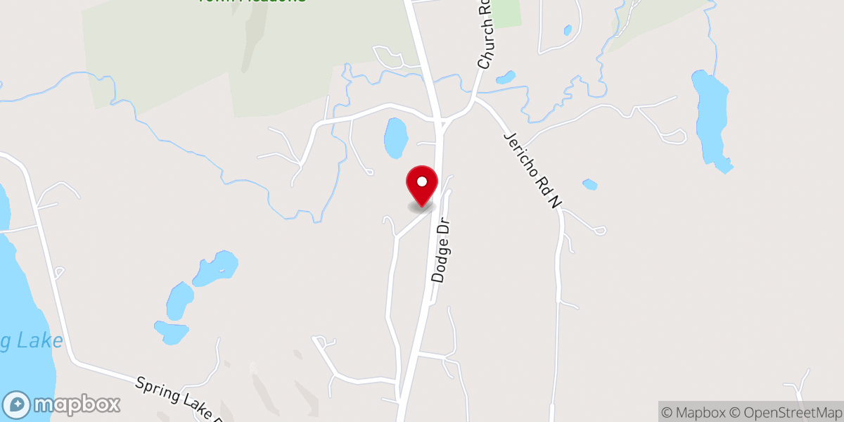 Map showing location of Sherman Church Parsonage