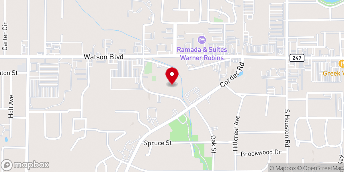 Map showing location of No Limit Baptist Church